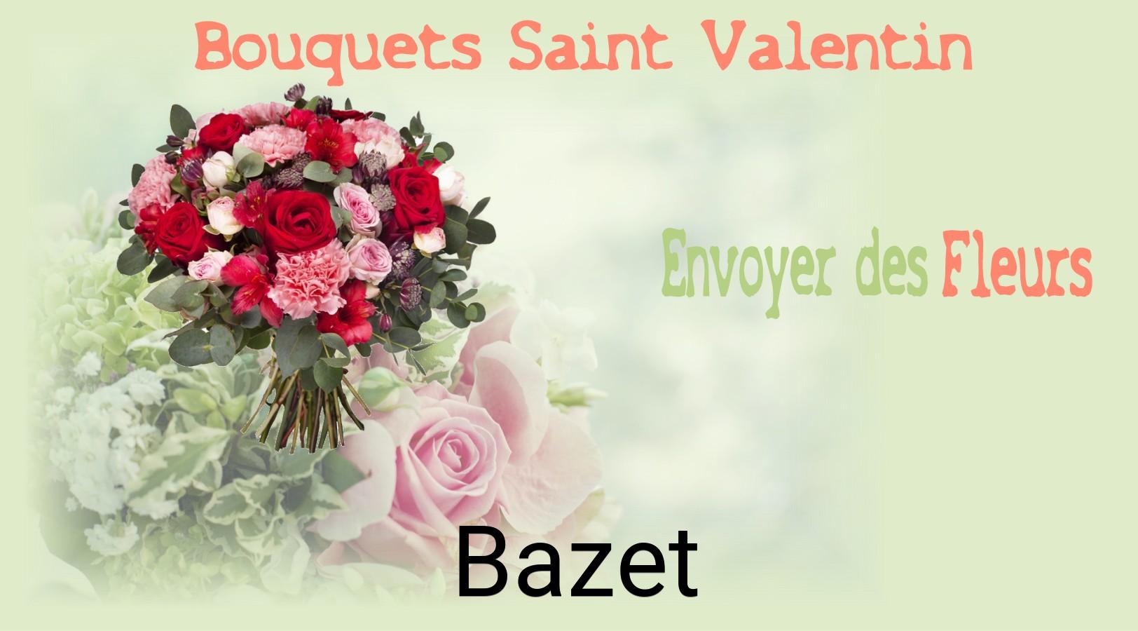 Roses de Saint-Valentin livrées à Bazet